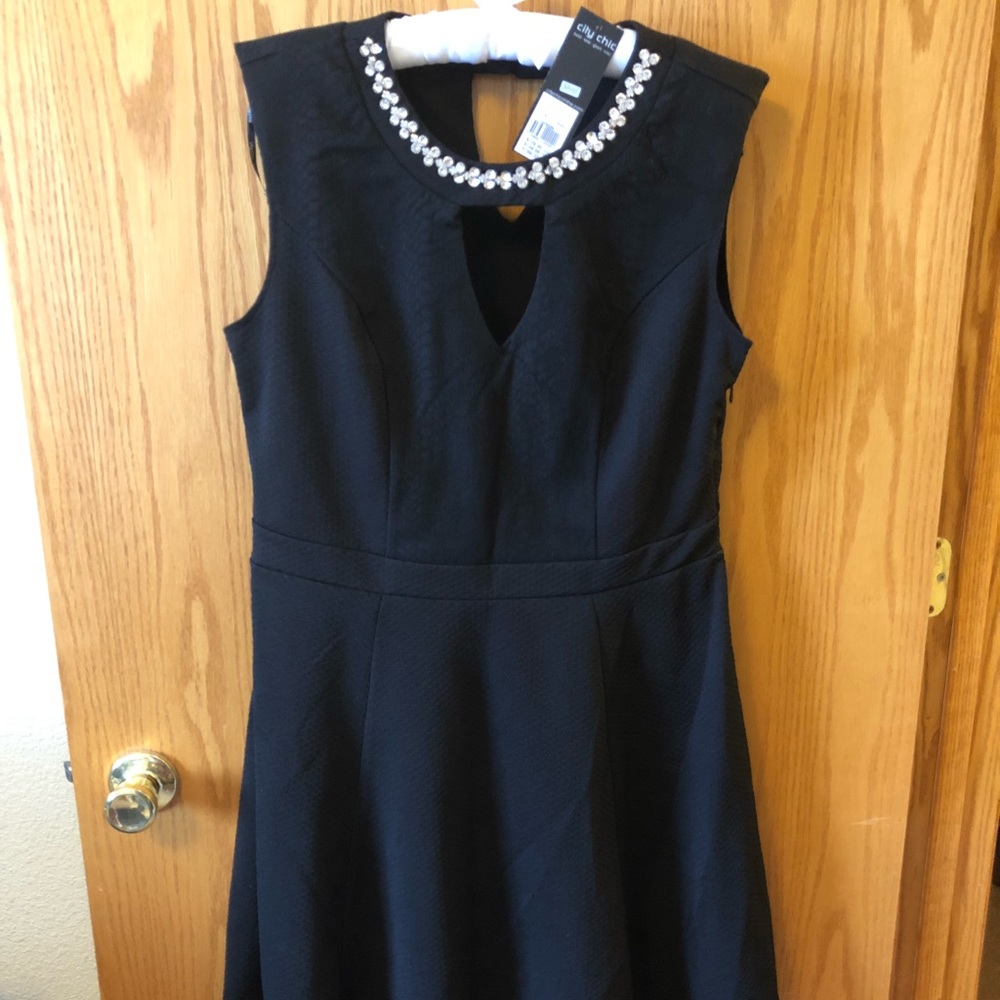 NWT Plus size party dress with bling